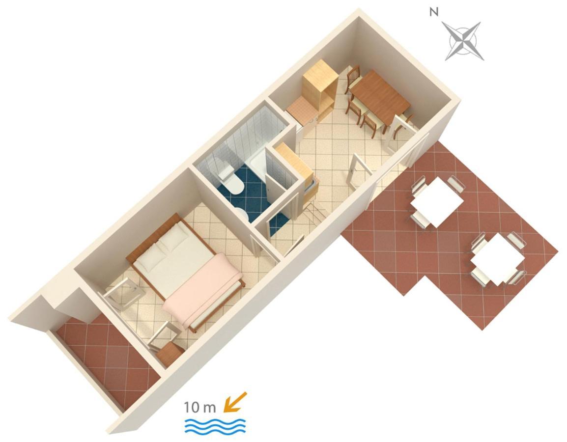 Apartment Pokrivenik 5231B Gdinj ภายนอก รูปภาพ
